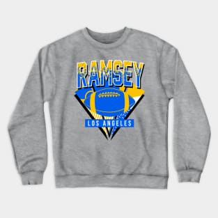 Vintage Los Angeles Football Ramsey Crewneck Sweatshirt